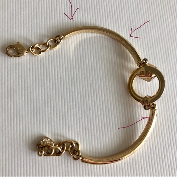 Swarovski Geometric Bangle Bracelet - Picture 5 of 5